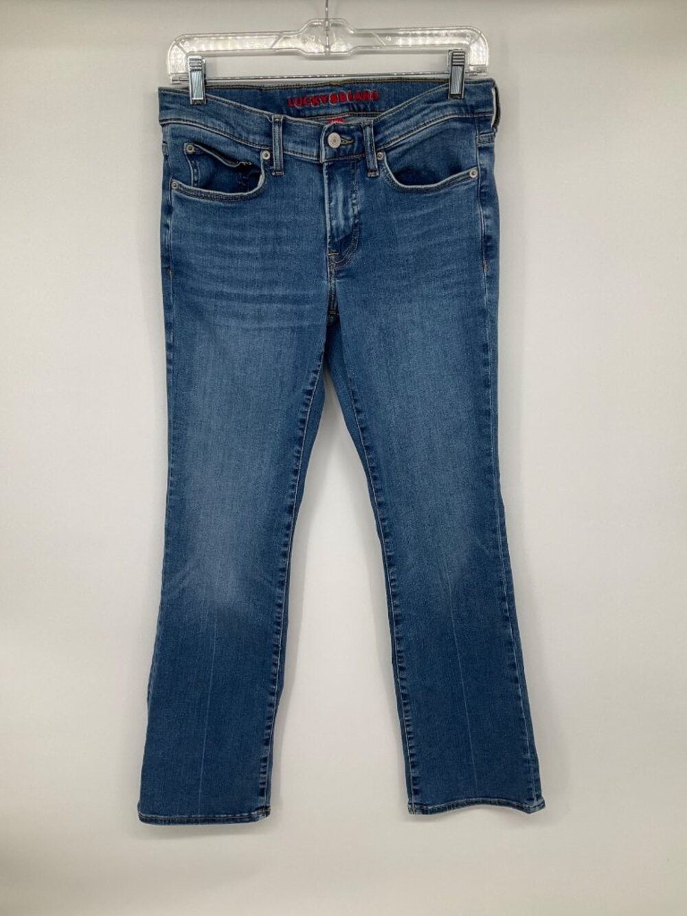 Lucky Brand size 4 (27) Sweet Mid-rise Bootcut Jeans Excellent condition - Picture 2 of 9
